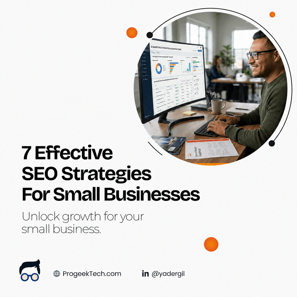 7 Effective SEO Strategies For Small Businesses — Progeektech