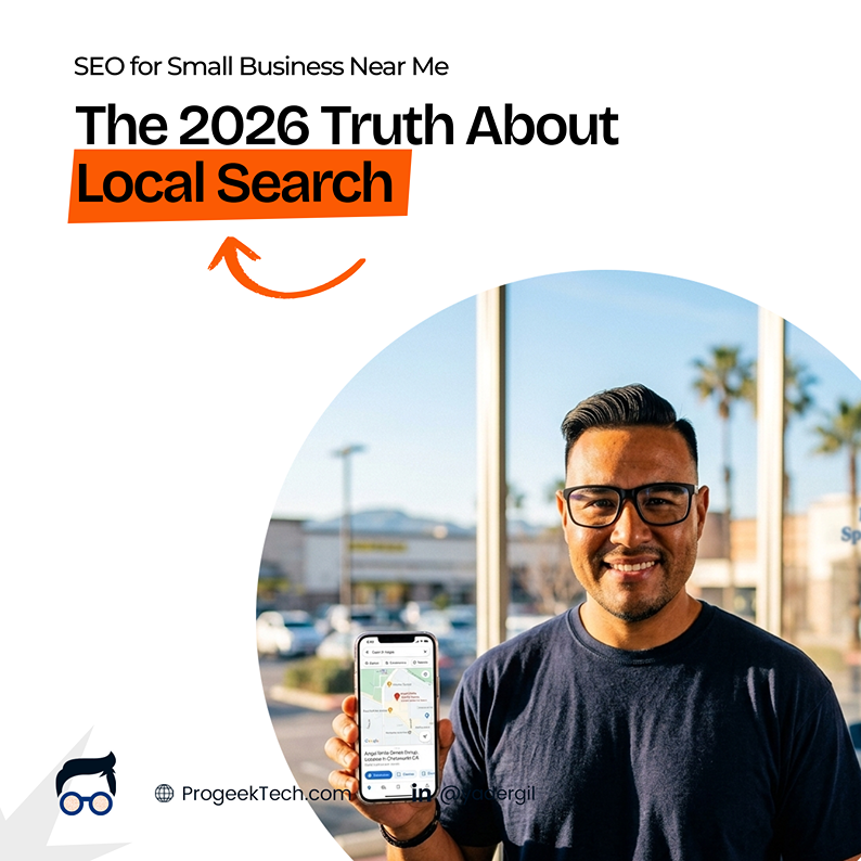SEO for Small Business Near Me: The 2026 Local Search Truth — Progeektech