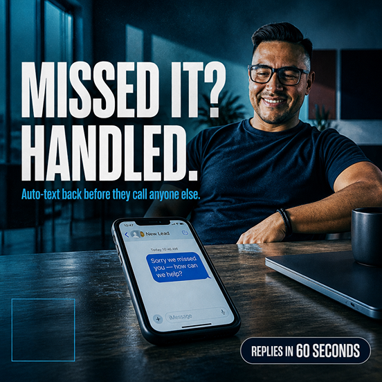 The $10,000 Question: Are You Texting Back Missed Calls or Losing Money to Competitors — Progeektech