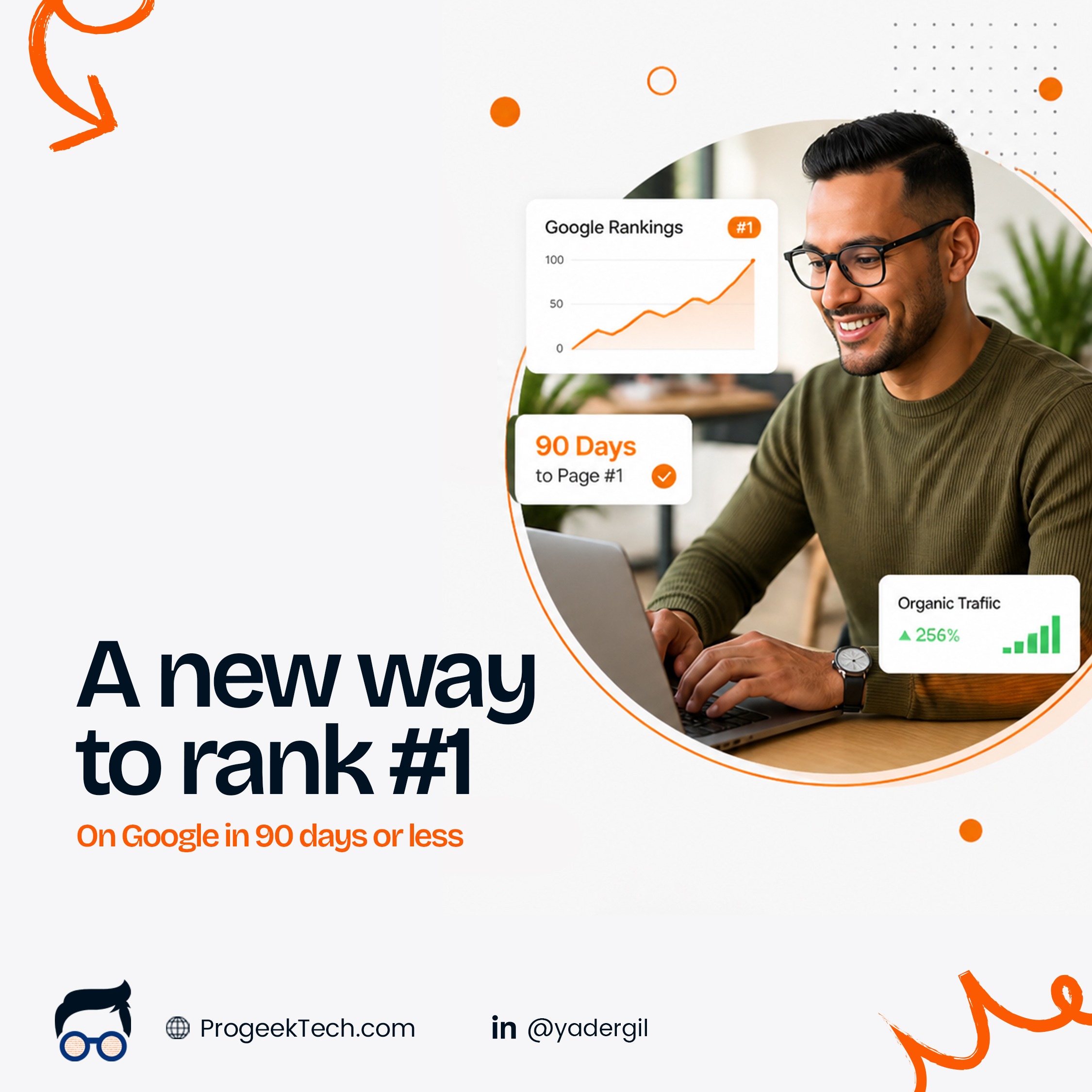 Finally! A New Way To Rank #1 On Google In 90 Days or Less — Progeektech