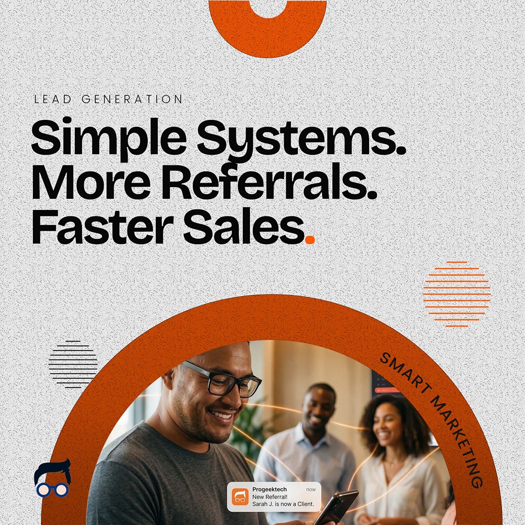 Why Simple Business Systems Drive More Referrals and Boost Your Sales Fast — Progeektech
