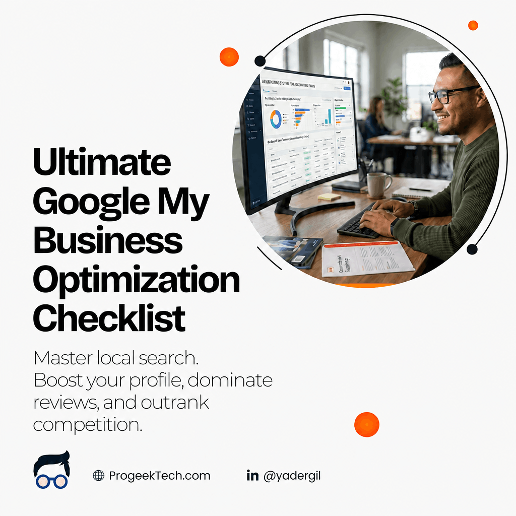 Ultimate Google My Business Optimization Checklist 2026 — Progeektech