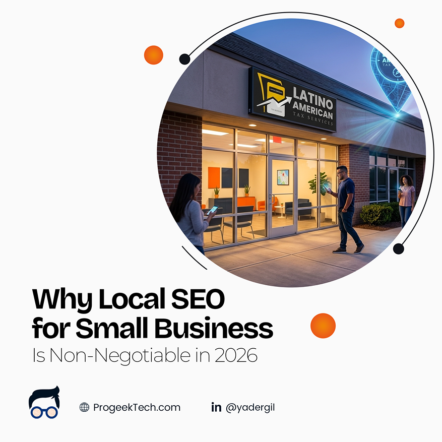 Why Local SEO for Small Business Is Non-Negotiable in 2026 — Progeektech