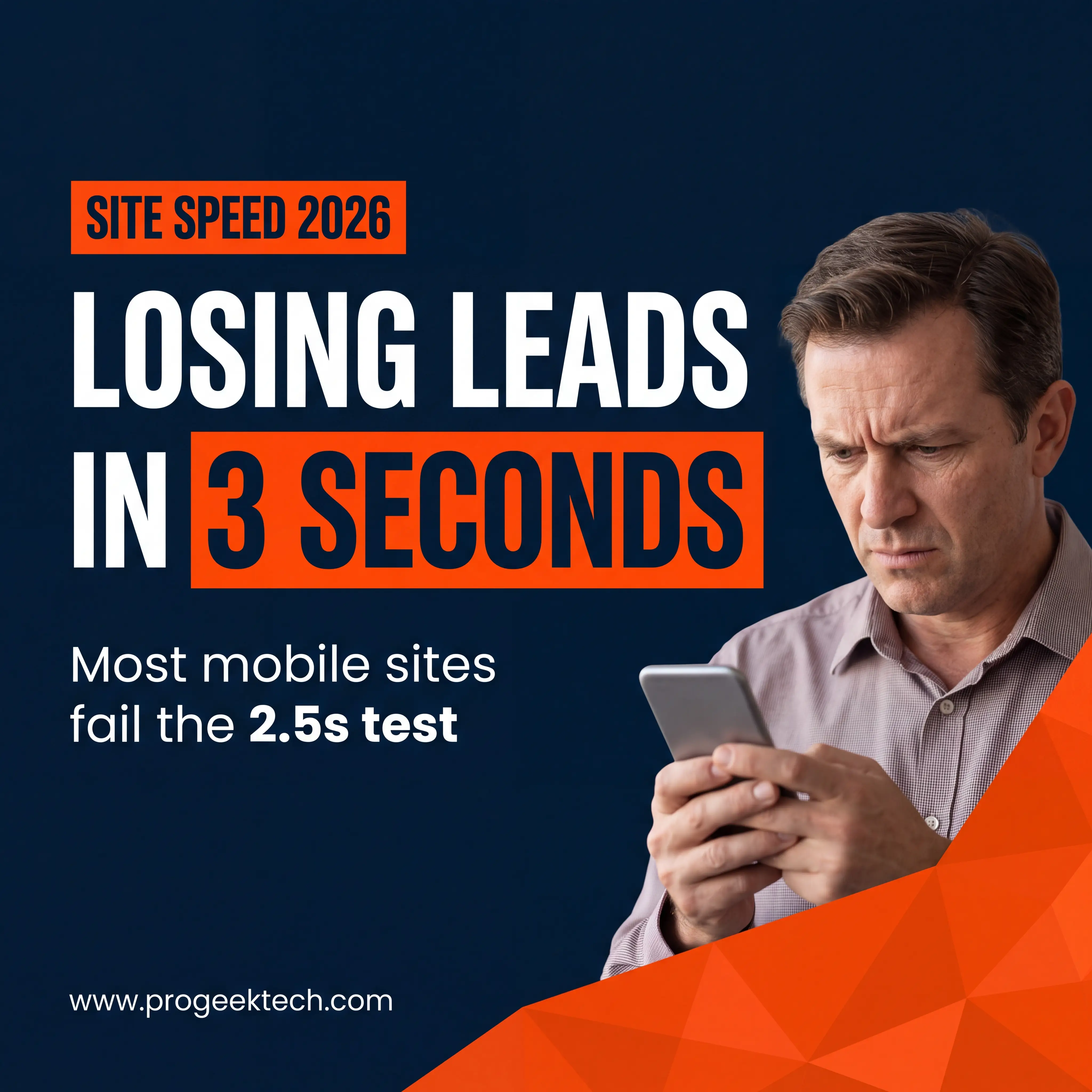 How Fast Should a Website Load in 2026? Page Load Time Benchmarks — Progeektech