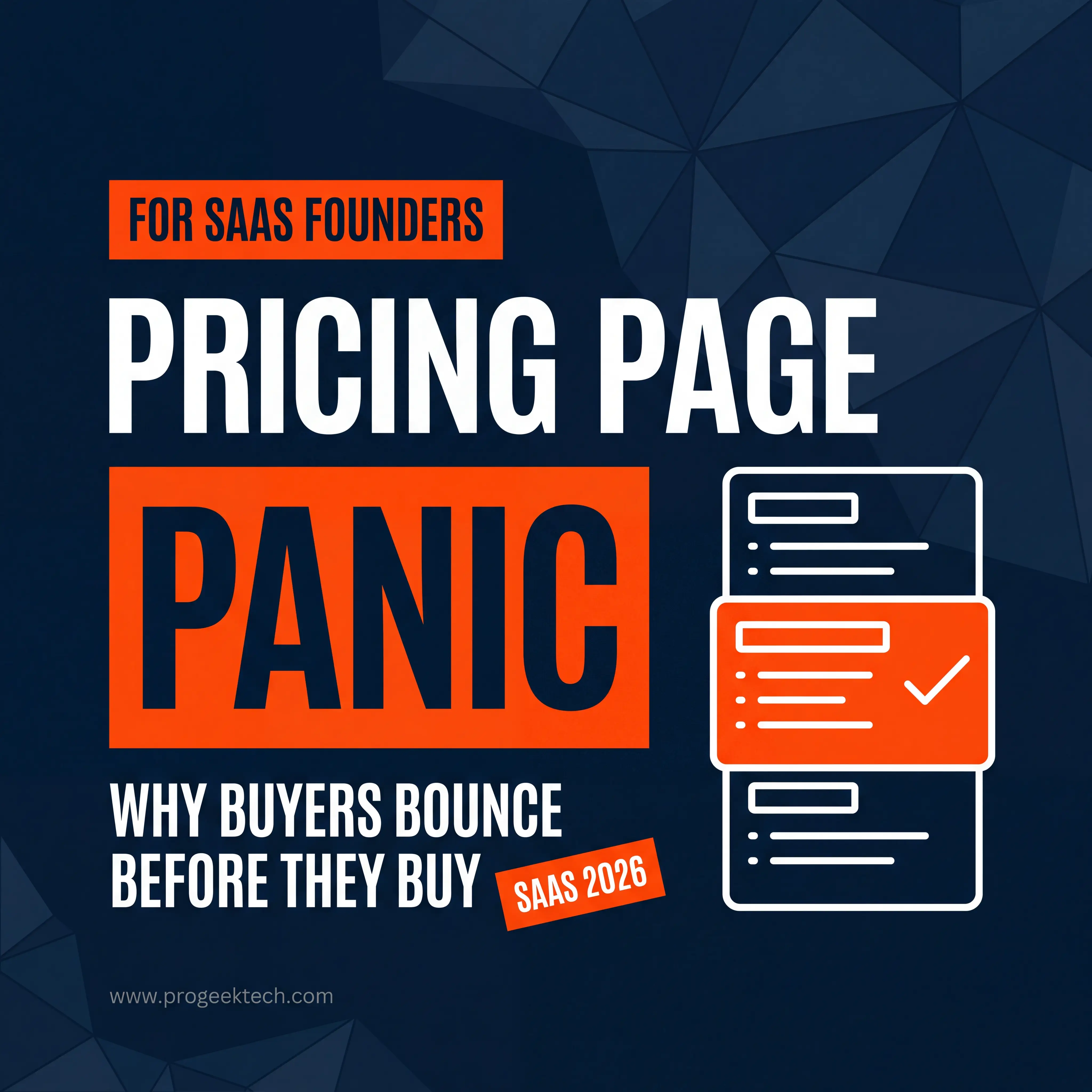 How Do I Build a SaaS Pricing Page That Doesn't Scare People Off? — Progeektech