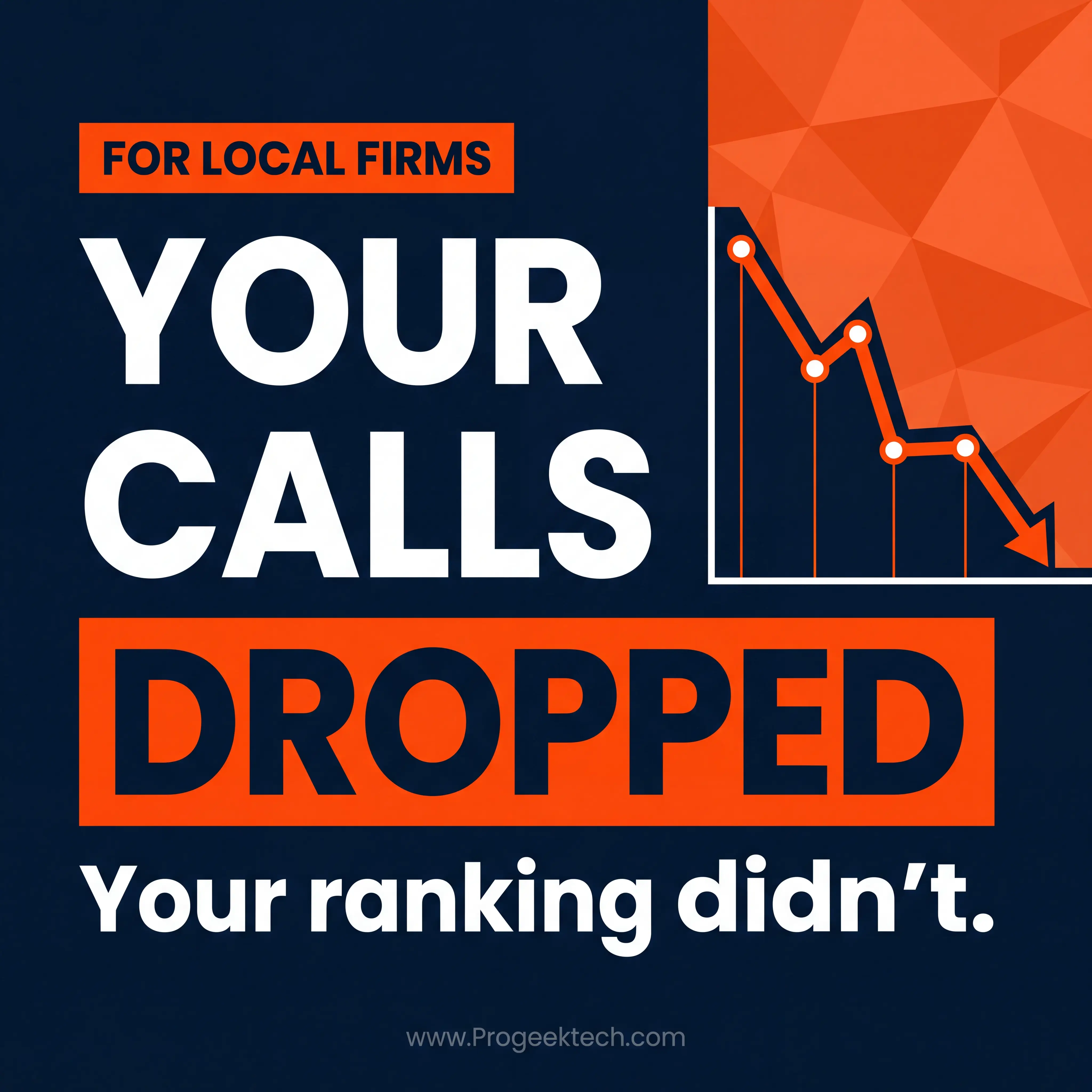 Why Did My Google Business Profile Calls Drop This Year? (2026 Diagnostic) — Progeektech