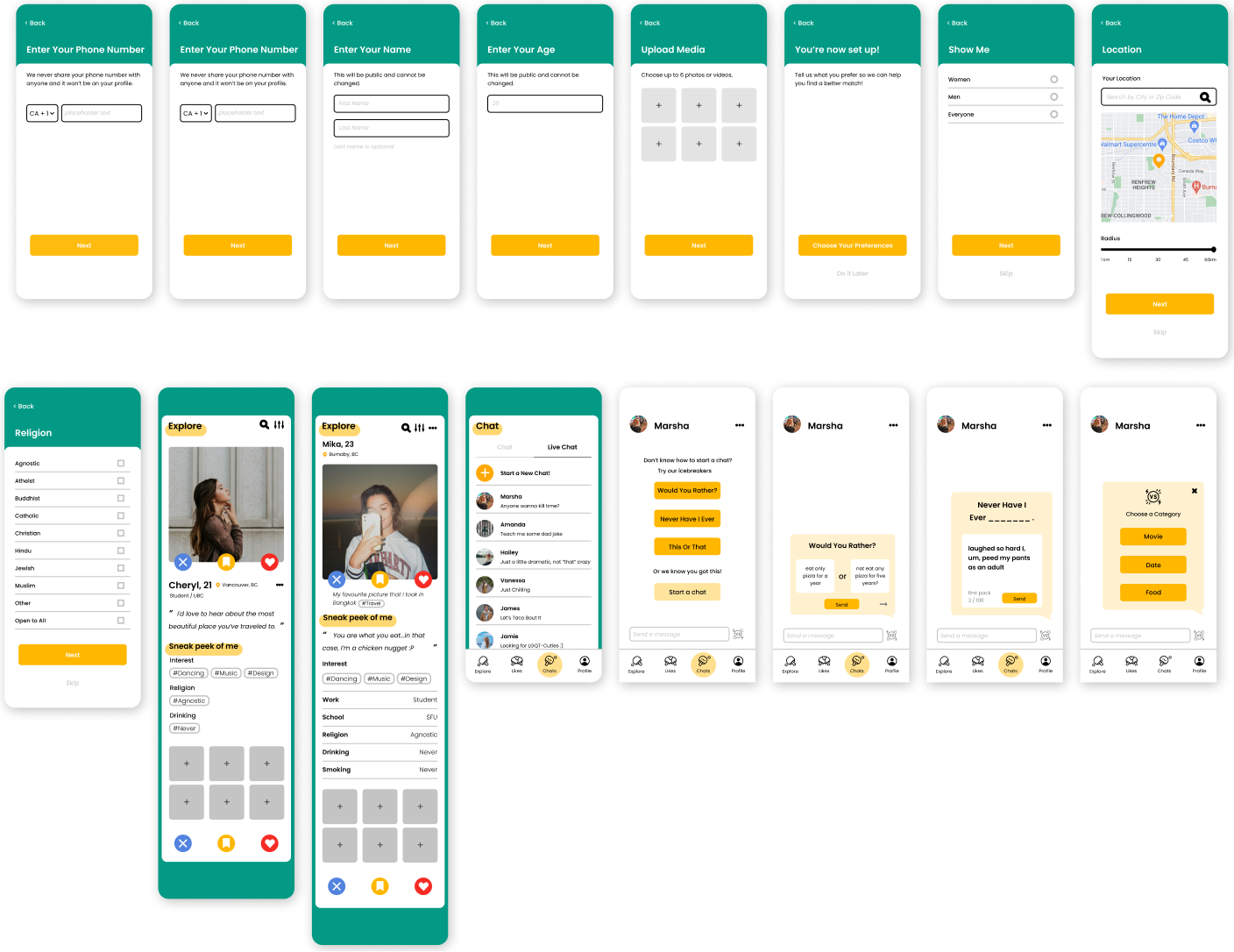 Lo-fi prototype with a ping pong theme