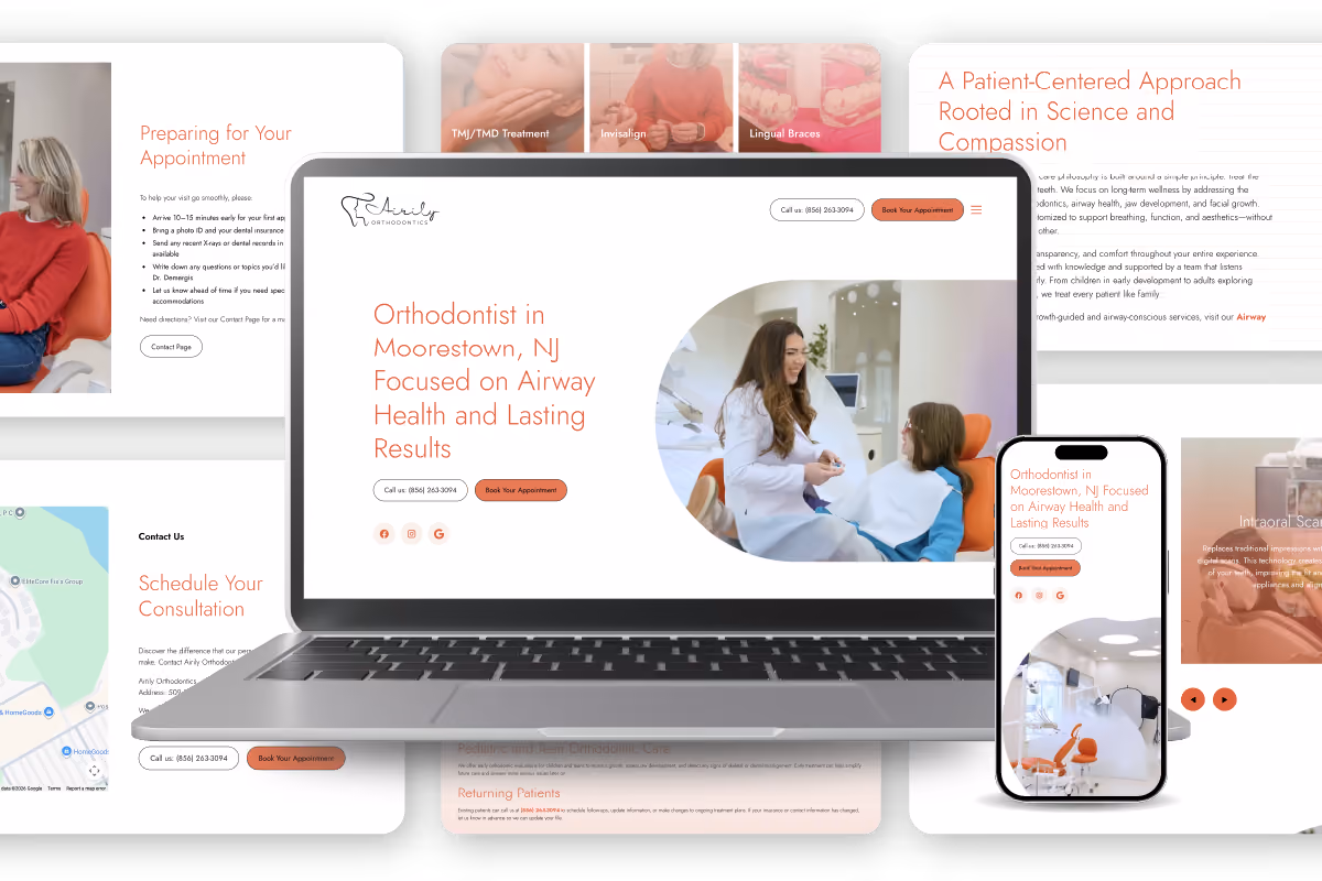 Website Design for Orthodontists
