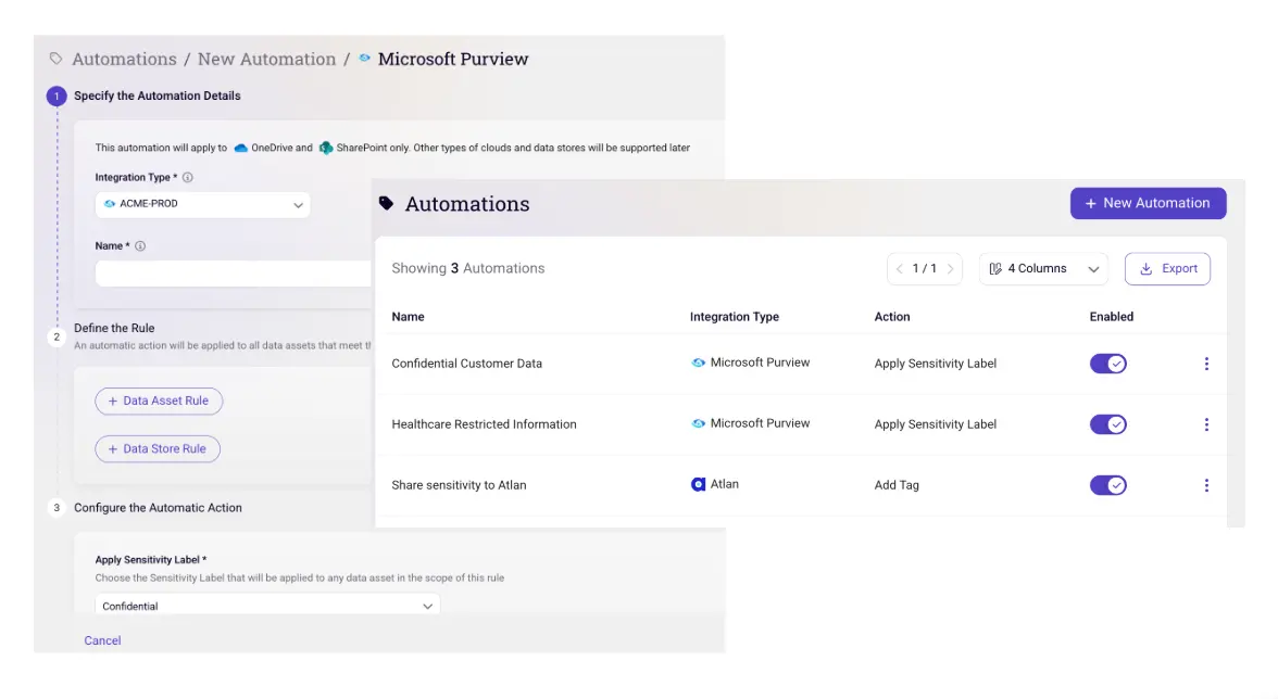 Sensitive Data Tagging and Classification Automation in Microsoft Purview