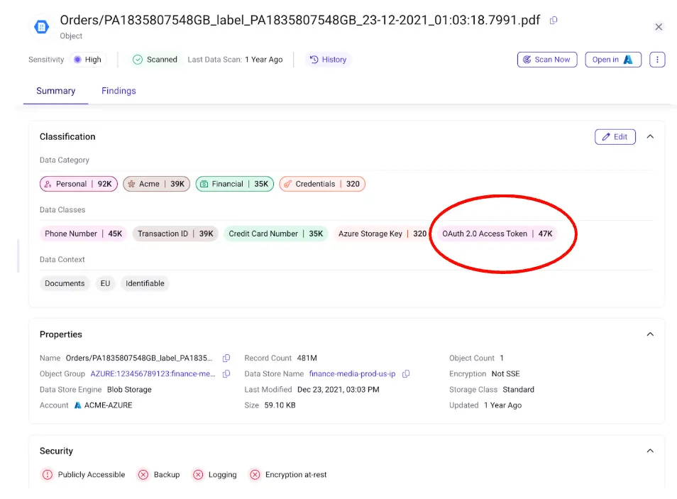 OAuth 2.0 Access Token