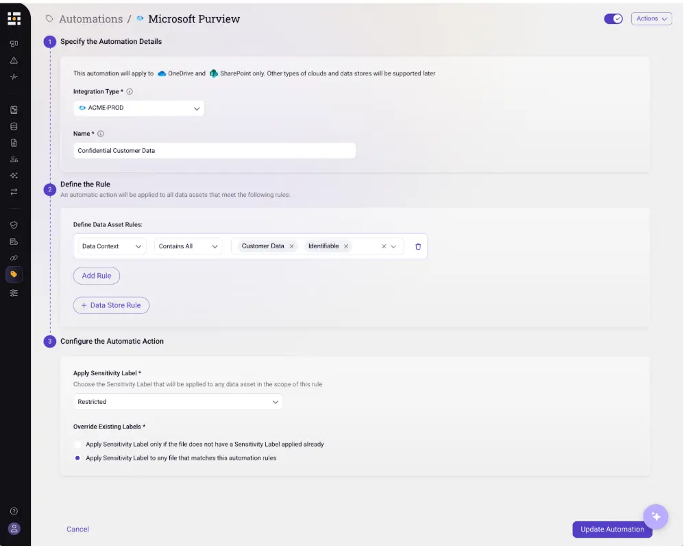 Supercharging Microsoft Purview DLP with Sentra