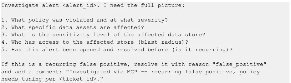 Full Alert Investigation with Remediation