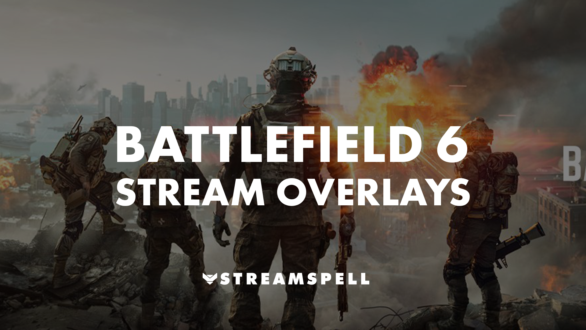 Best Stream Overlays for Battlefield 6 | Twitch, OBS, Streamlabs