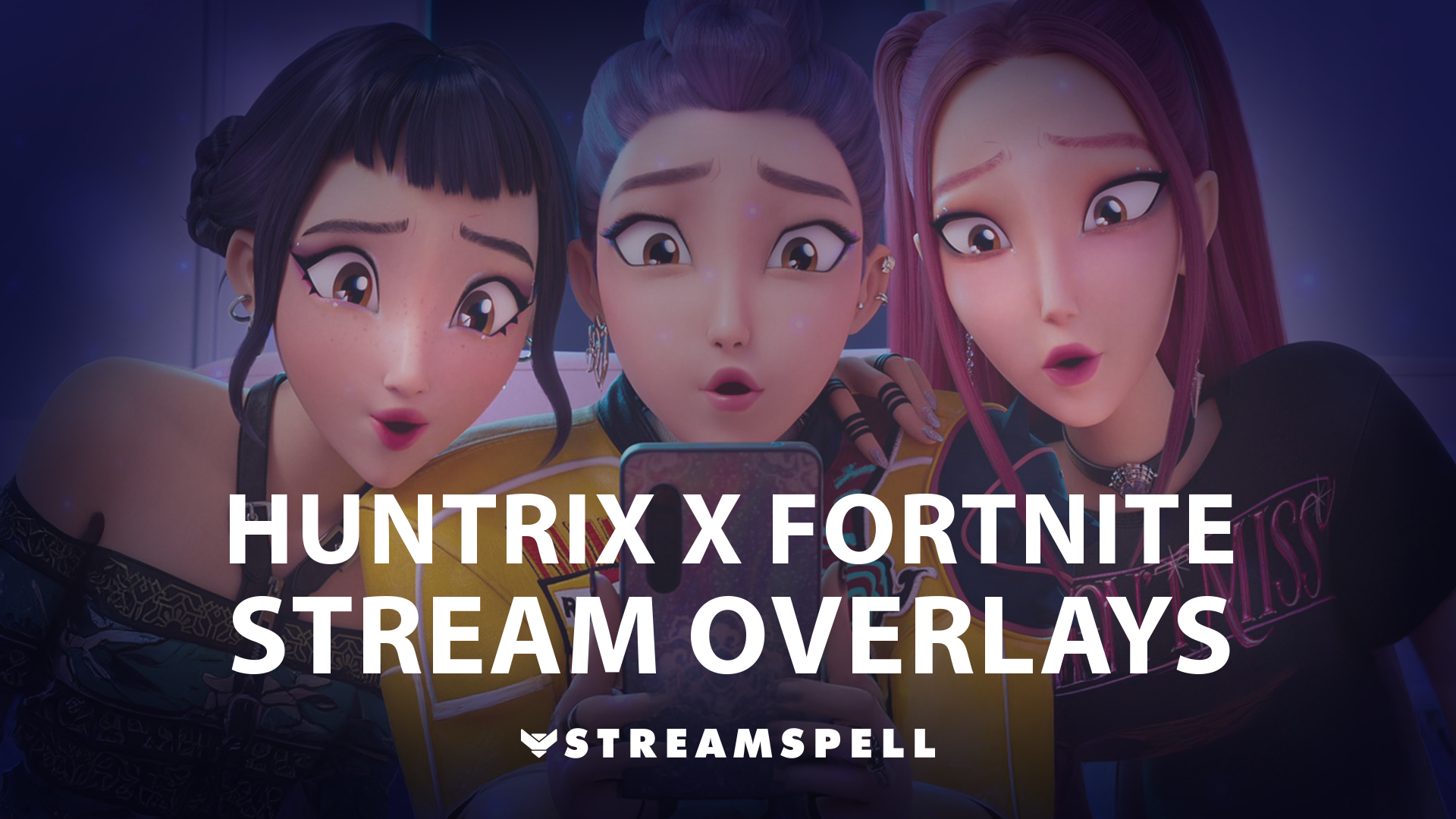 Best Stream Overlays for Huntrix Fortnite Collab | K-Pop Demon Hunter Vibes