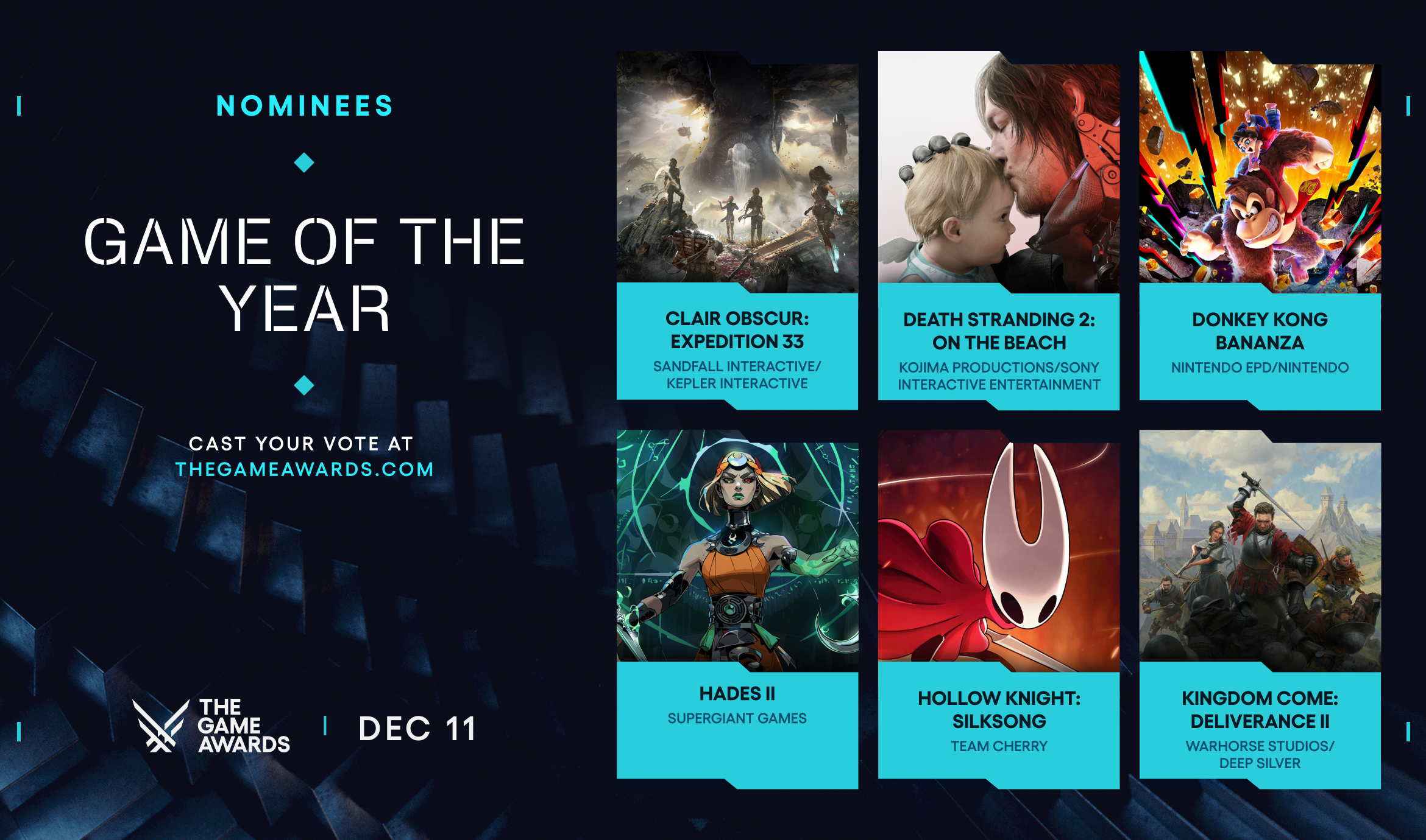 Best Stream Overlays for Game of the Year 2025 Nominees