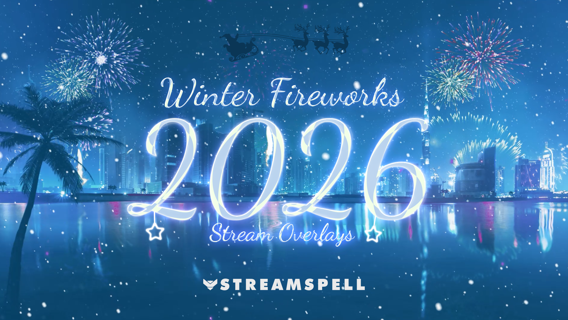 Best New Year Stream Overlays to Welcome 2026 | OBS & Streamlabs