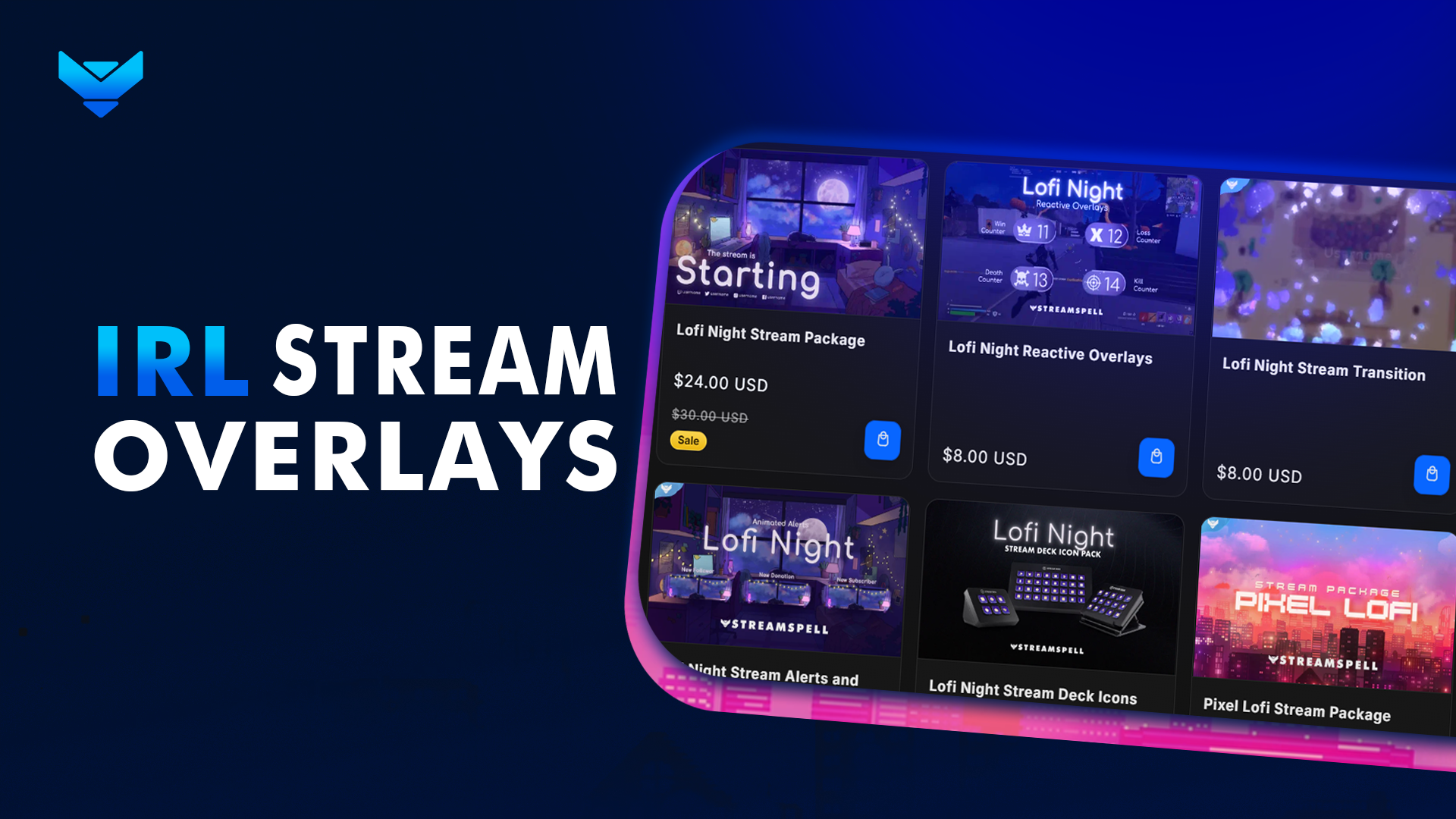 Best IRL Stream Overlays for Just Chatting, Lifestyle Streams and OBS