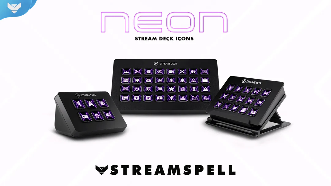 Free Green Neon Stream Overlay entitled New Gen X by StreamSpell