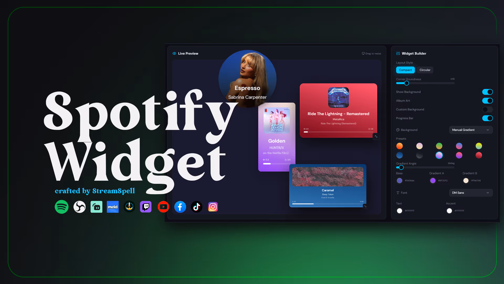 Xbox Game Bar Stream Deck Profile with green neon effects, featuring a display of the layout using Stream Deck Neo.