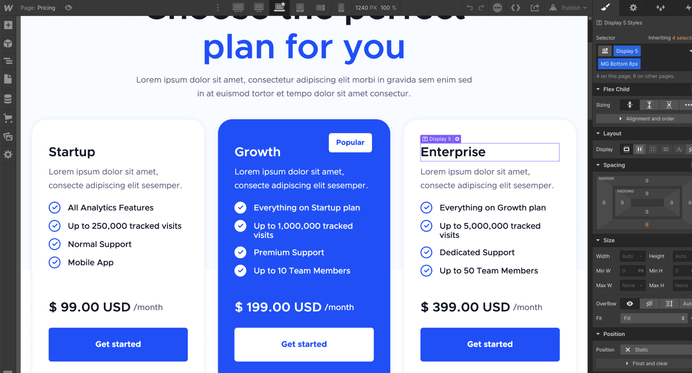 eCommerce Content - Techly X Webflow Template