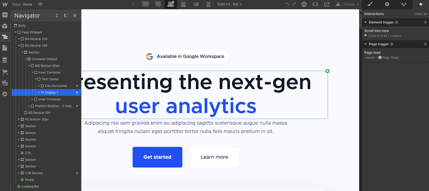 CMS Page - Techly X Webflow Template