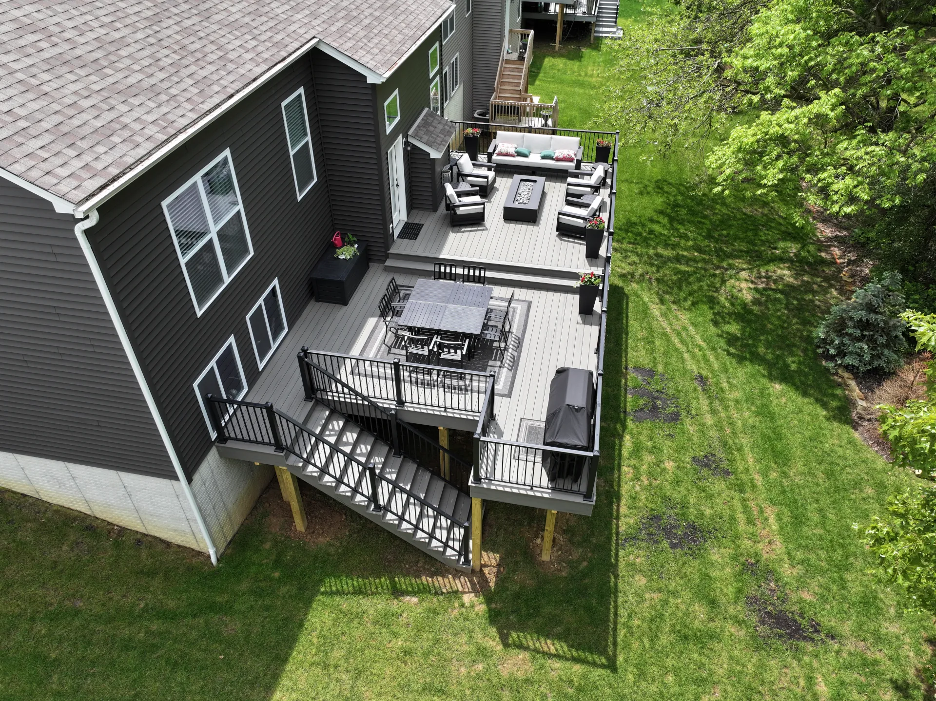 Building a Deck on a Sloped Yard: Problems, Possibilities & Design Ideas