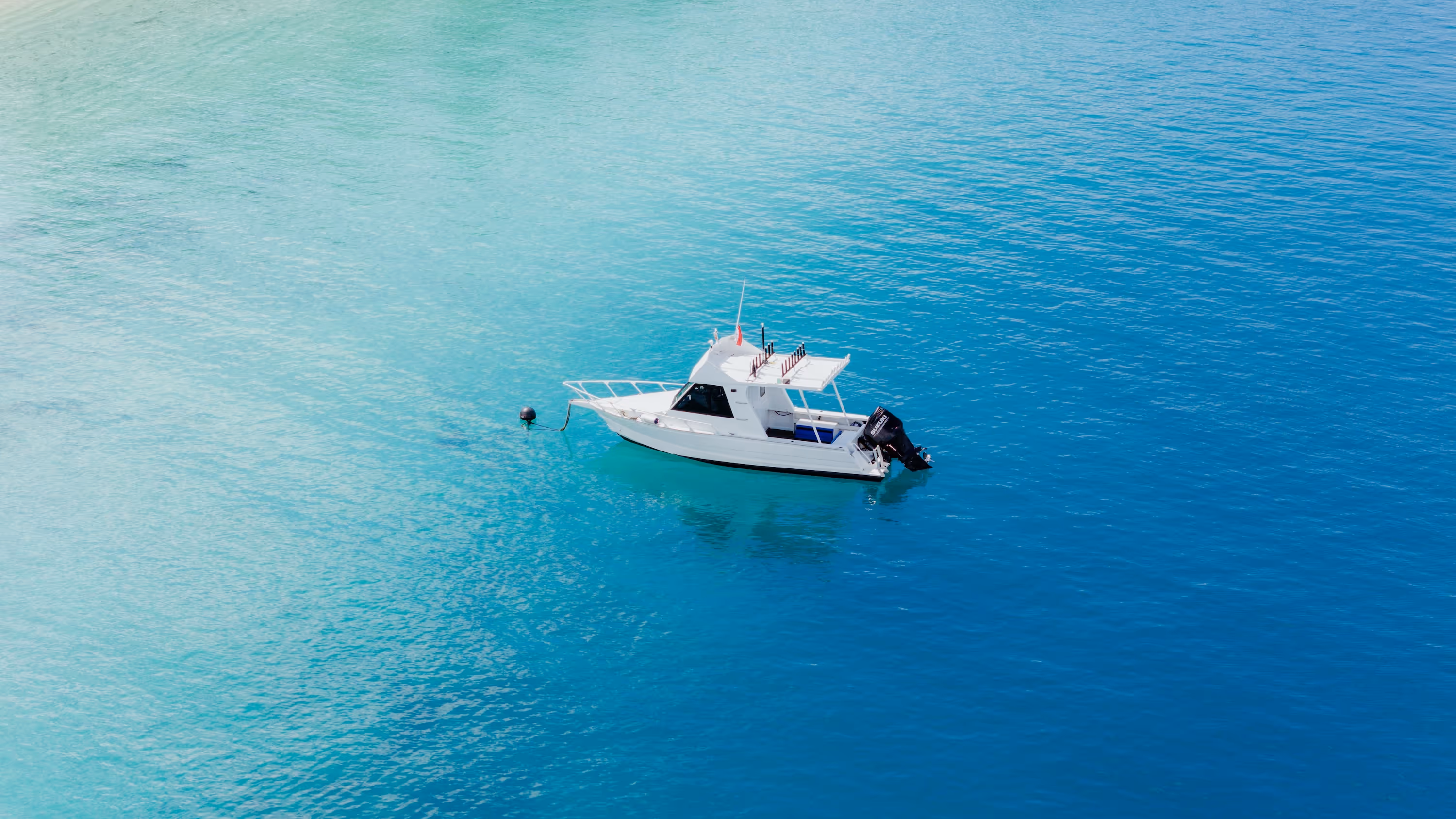 Boat close up Villa Menawai
