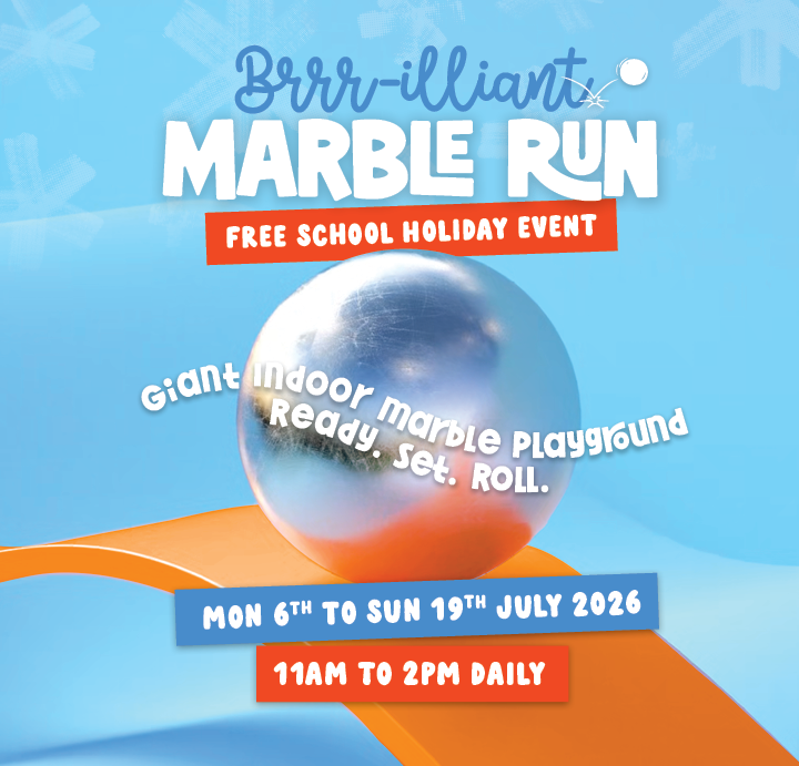 Giant marble run at Hillarys Boardwalk