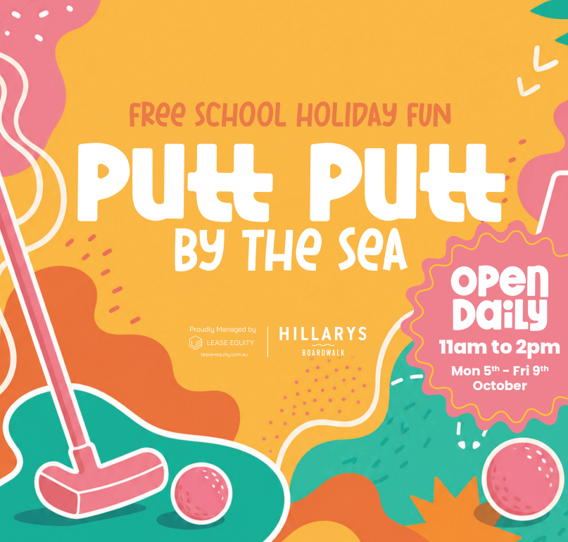 Putt Putt by the sea at Hillarys Boardwalk
