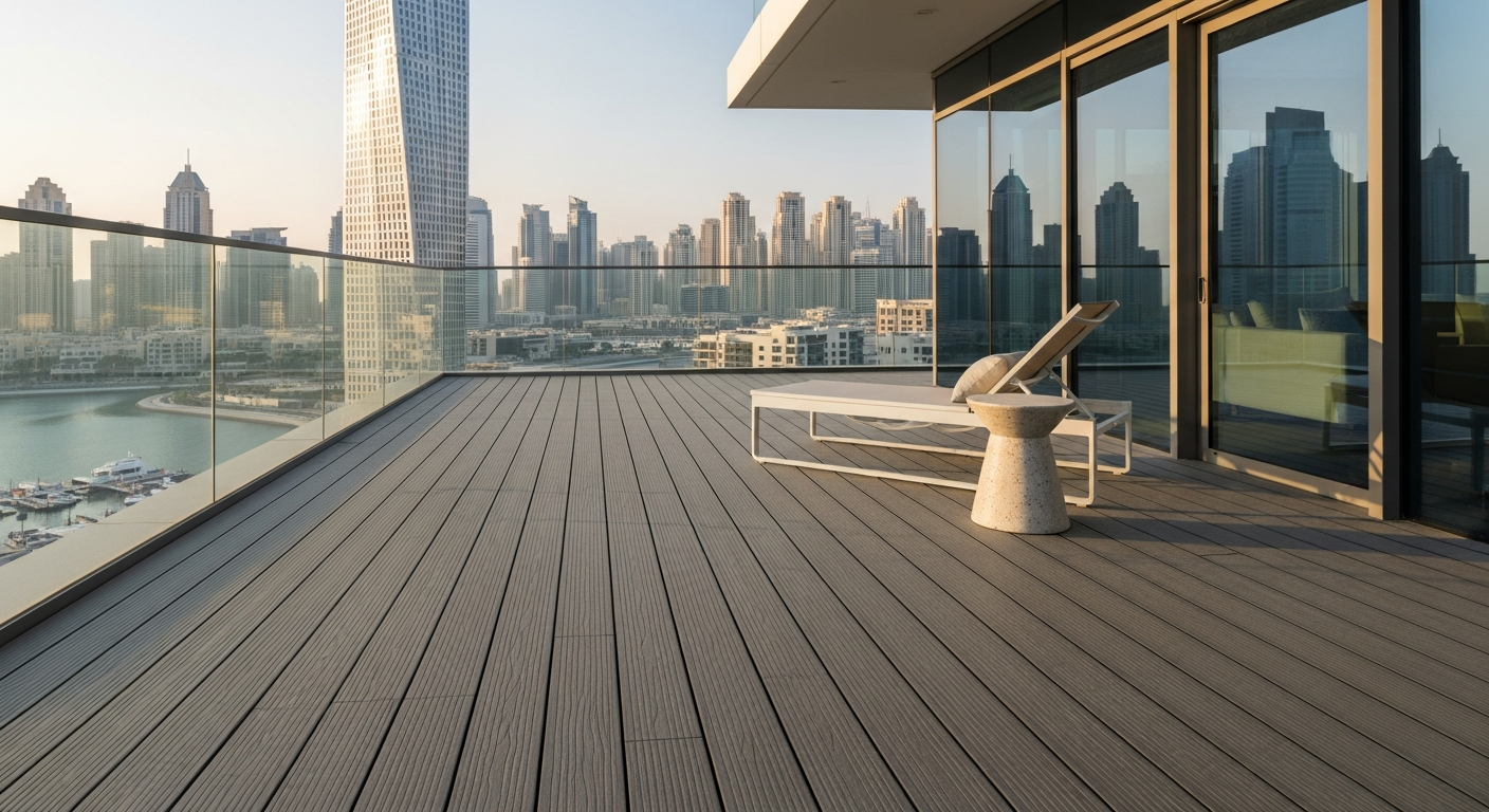 Durable WPC Decking for Real Estate Assets in Dubai