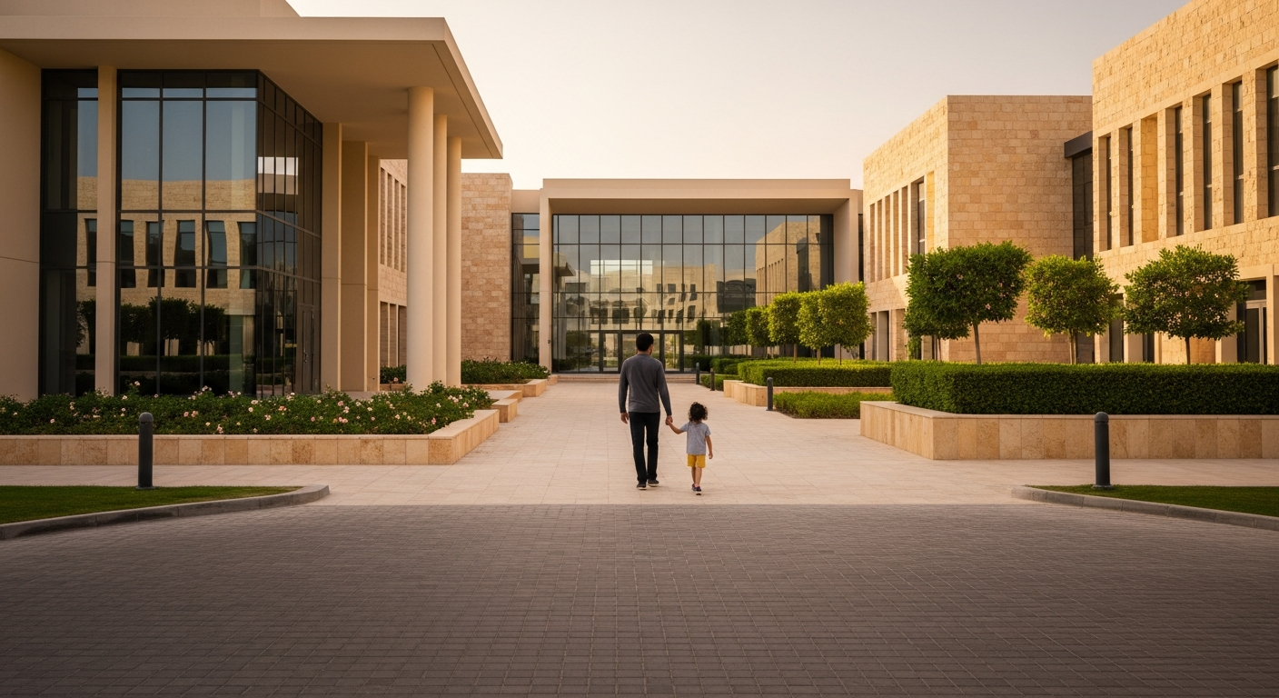 a photograph of Regent International School in context