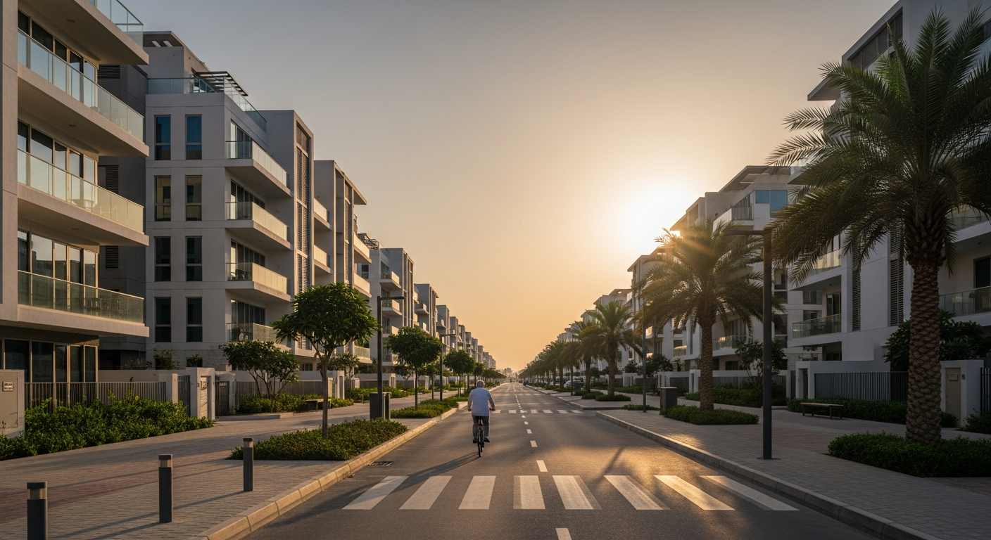 Arjan, a residential community in Dubai near GEMS Founders School Al Barsha