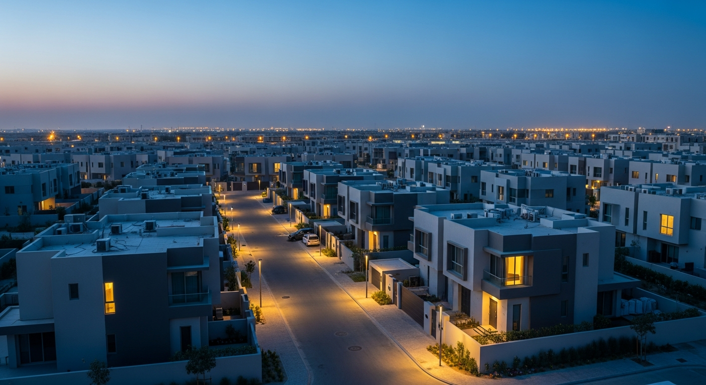 Jumeirah Village Triangle (JVT), a residential community in Dubai near Dwight School Dubai