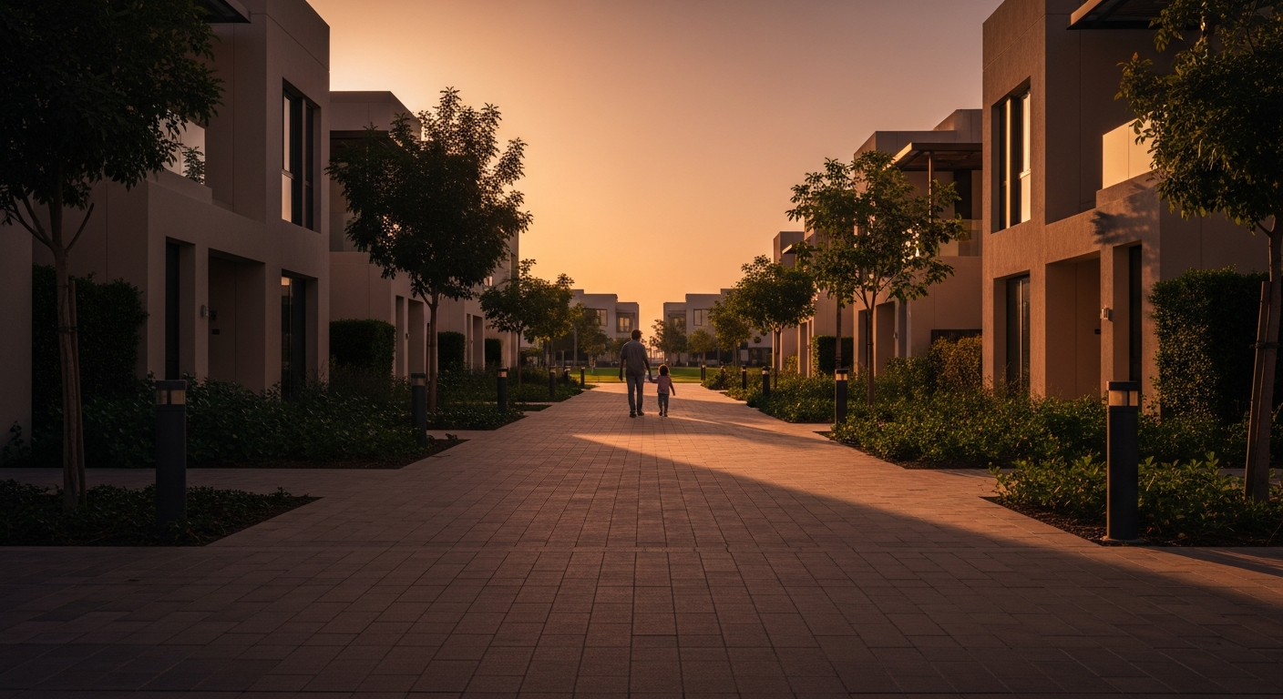 Al Furjan, a residential community in Dubai near Dwight School Dubai