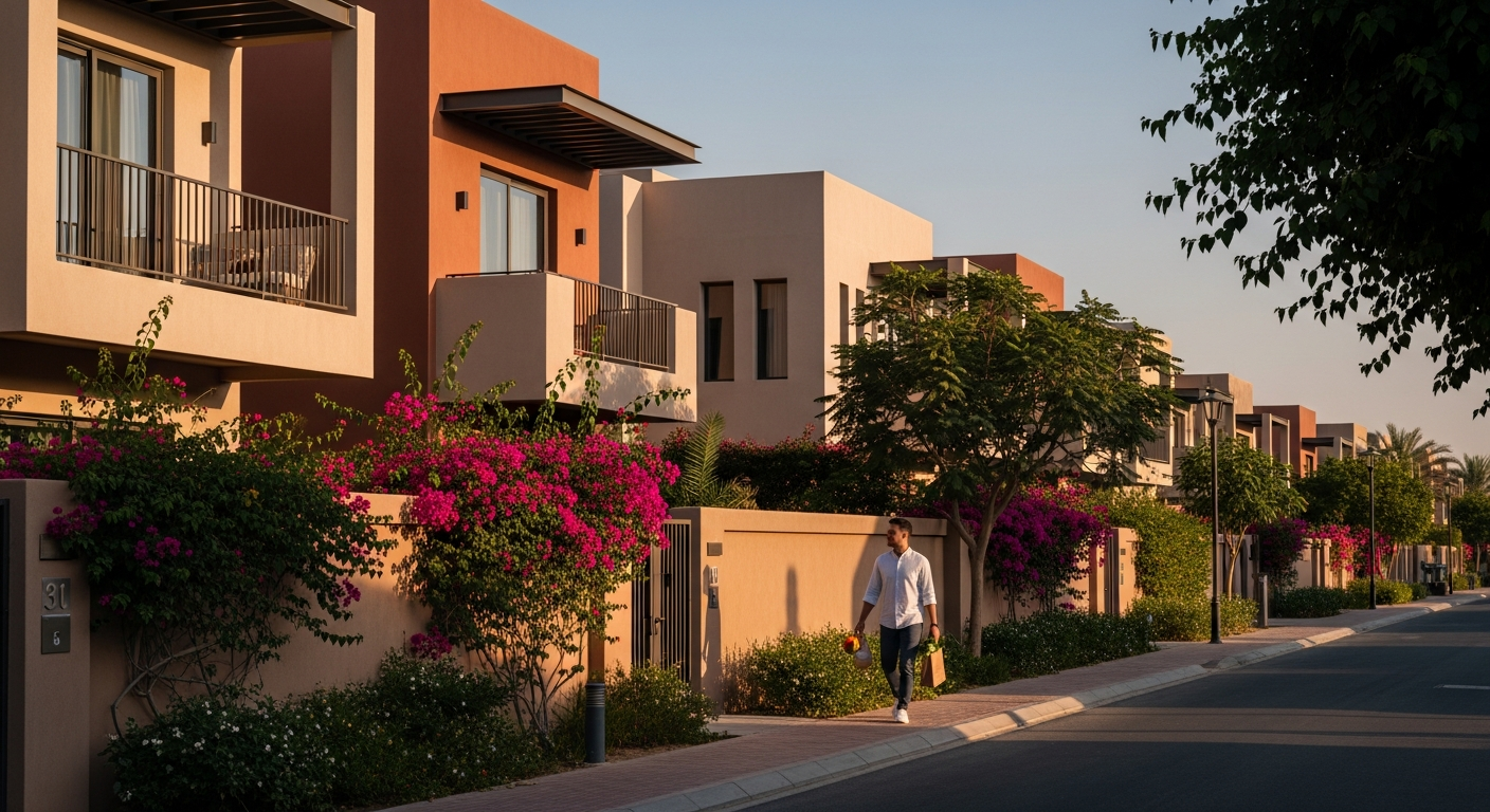 Shorooq, a residential community in Dubai near Uptown International School Mirdif