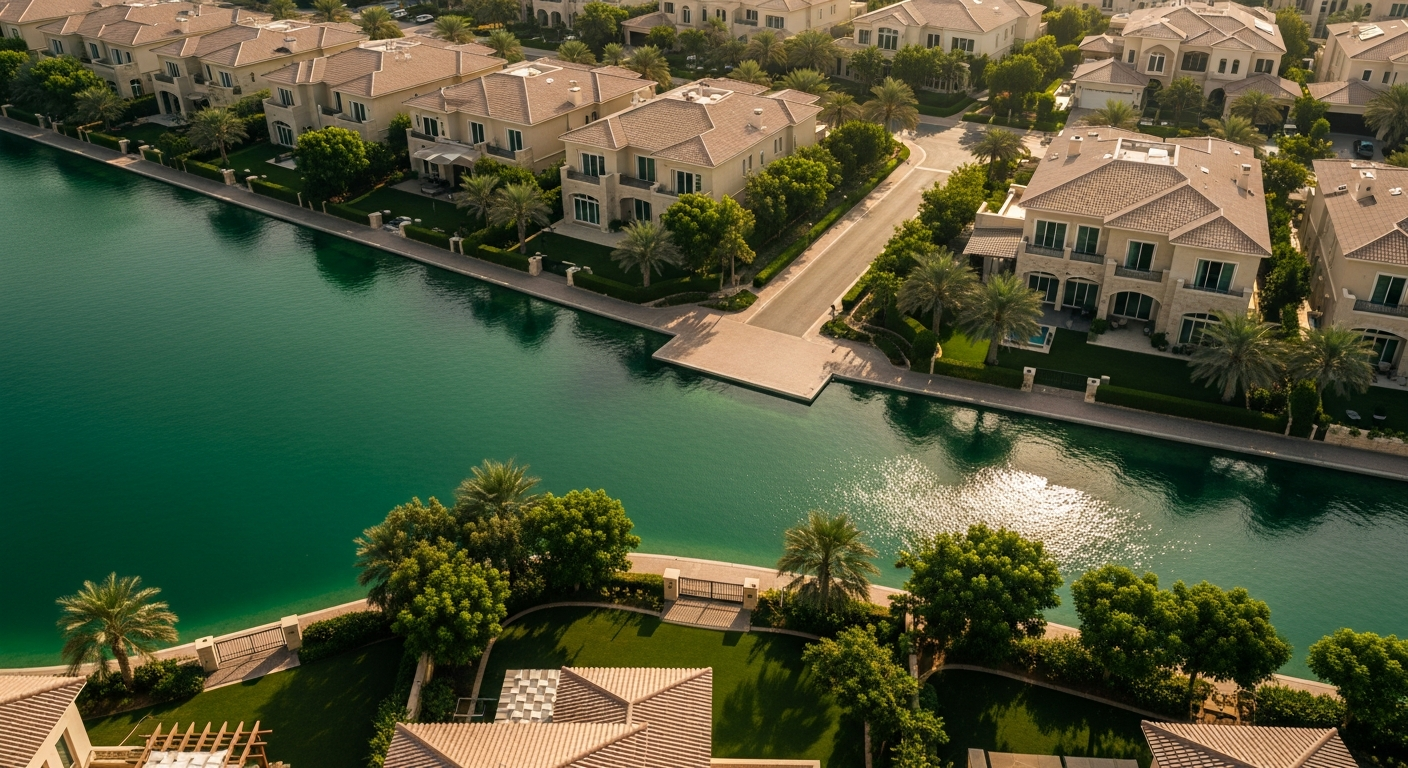 The Lakes, a residential community in Dubai near Dubai International Academy Emirates Hills