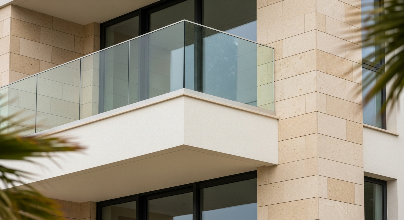 A luxury residential street view showcasing upscale villas in the neighbourhoods near VOX Cinemas Mercato Mall in Jumeirah.
