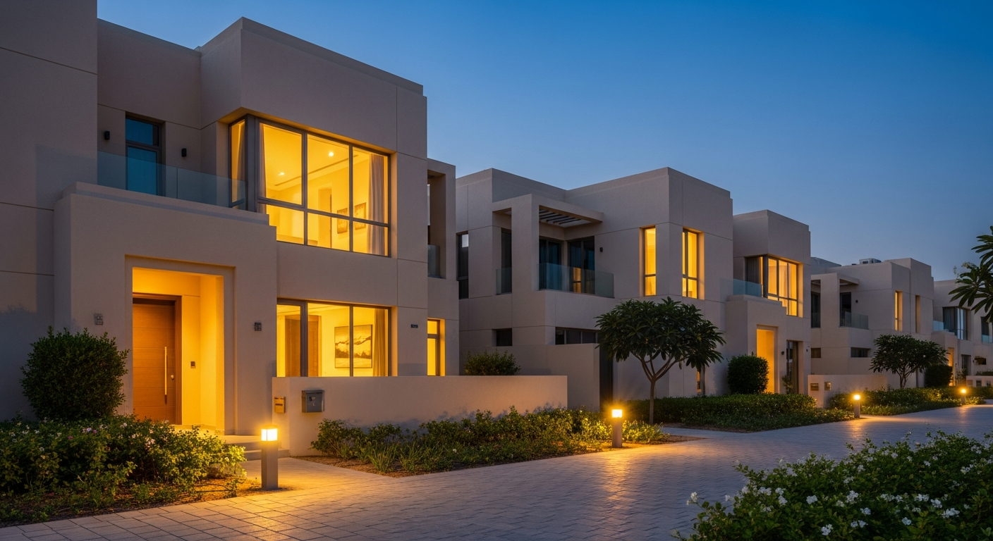 Warsan Village, a residential community in Dubai near Novo Cinemas Dragon Mart