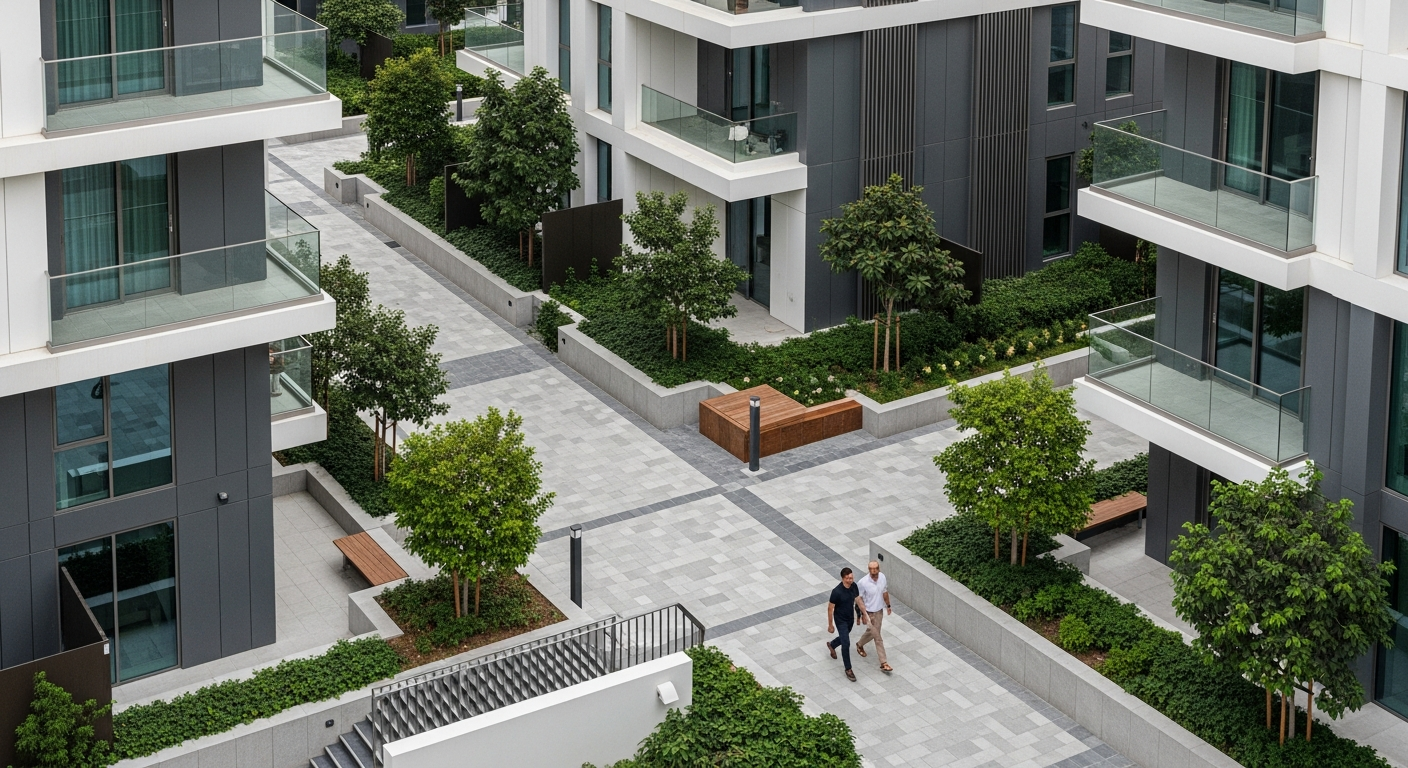 City Walk, a residential community in Dubai near Roxy Cinemas Box Park