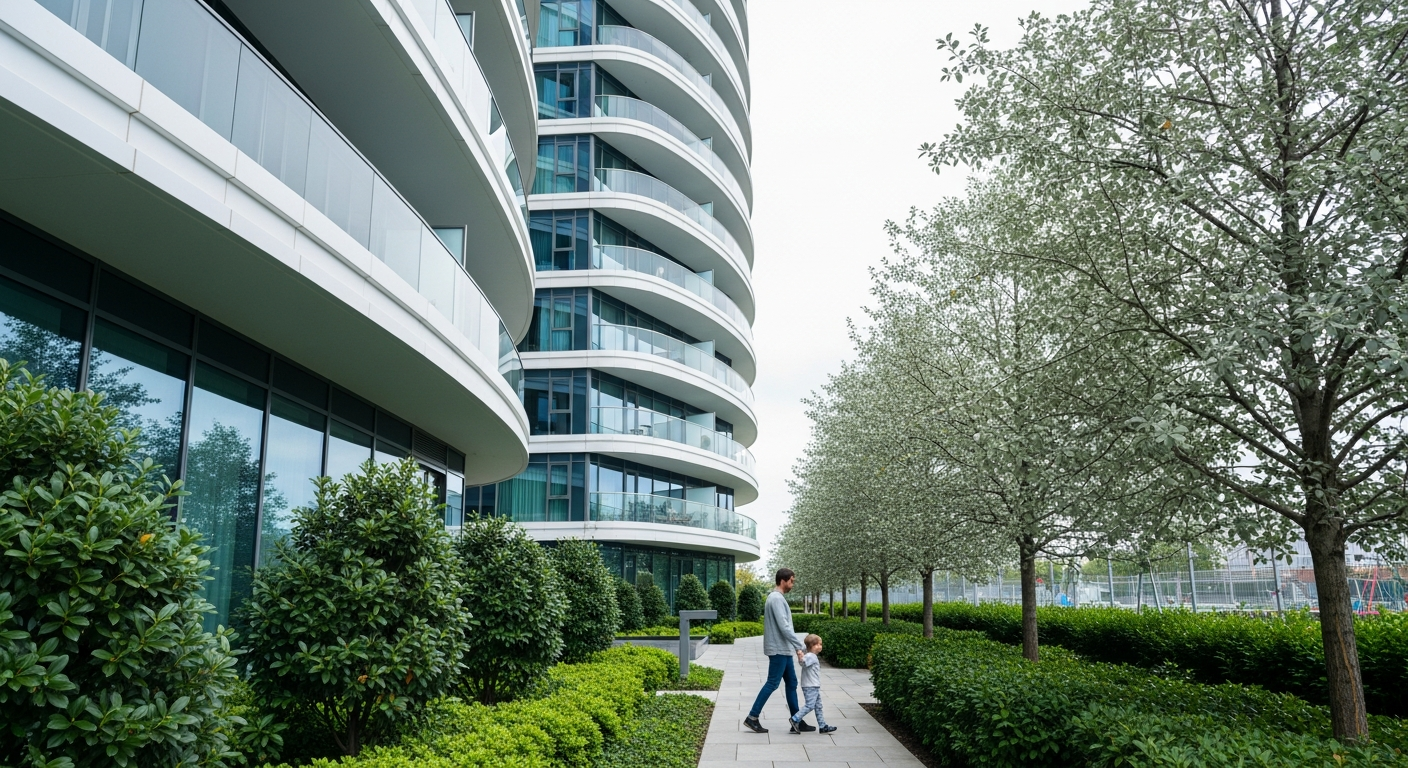 Marsa Plaza, a residential community in Dubai near Deira International School Festival City