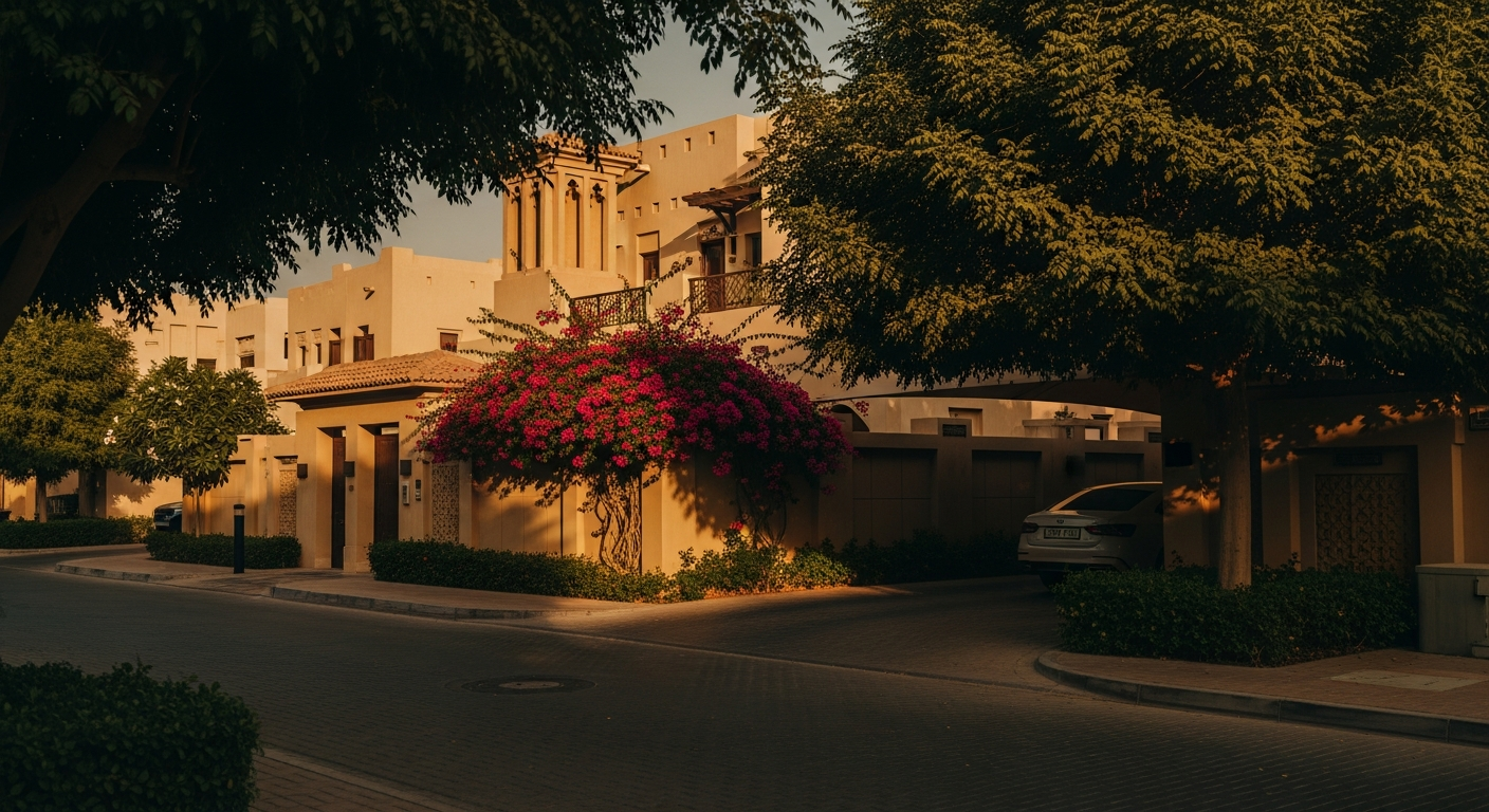 Al Garhoud, a residential community in Dubai near Deira International School Festival City
