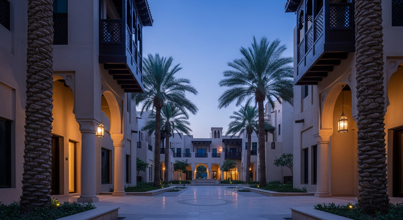 Old Town and Old Town Island, a residential community in Dubai near Burj Park Downtown Dubai