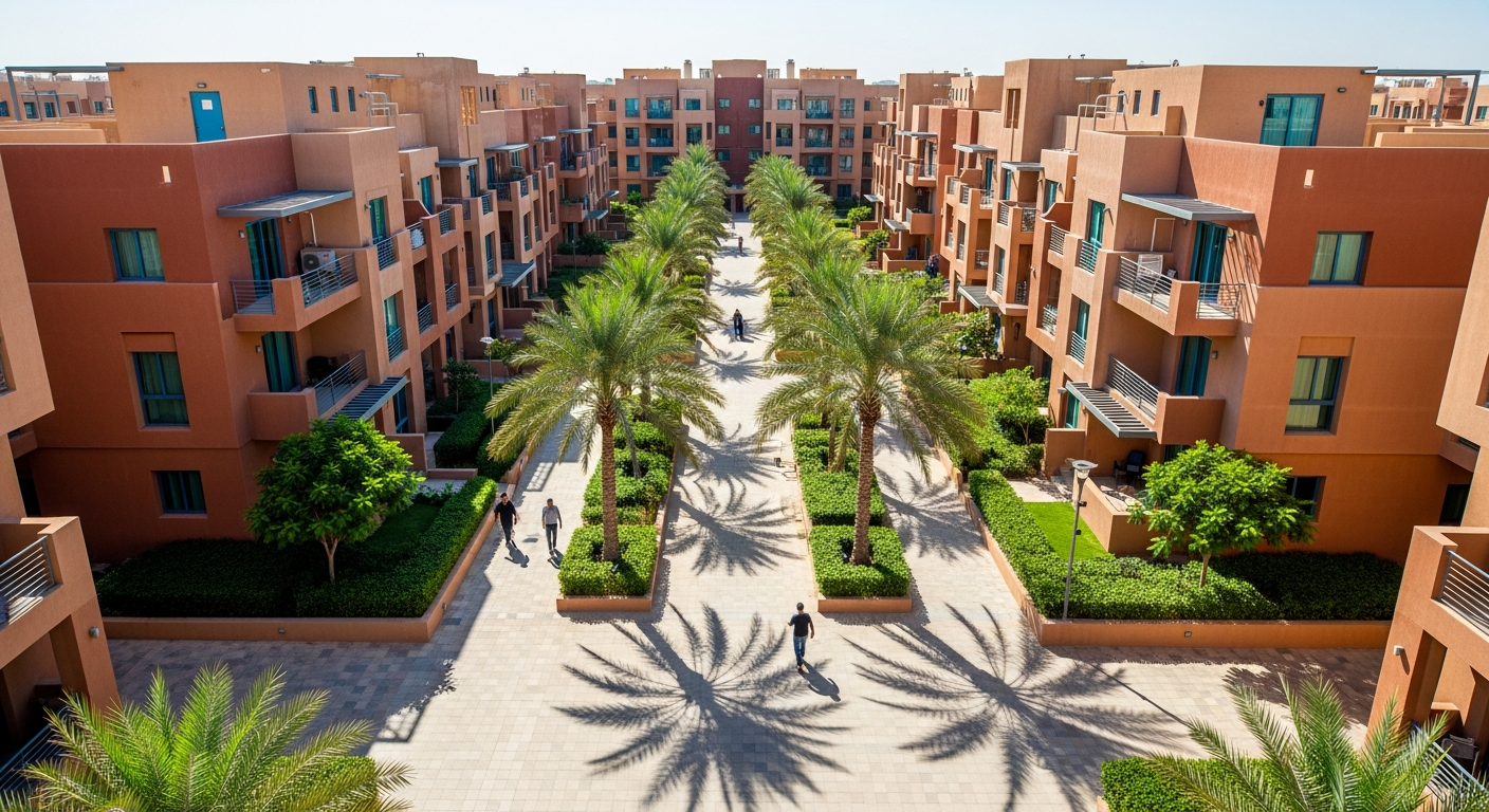 International City, a residential community in Dubai near Al Warqa City Park