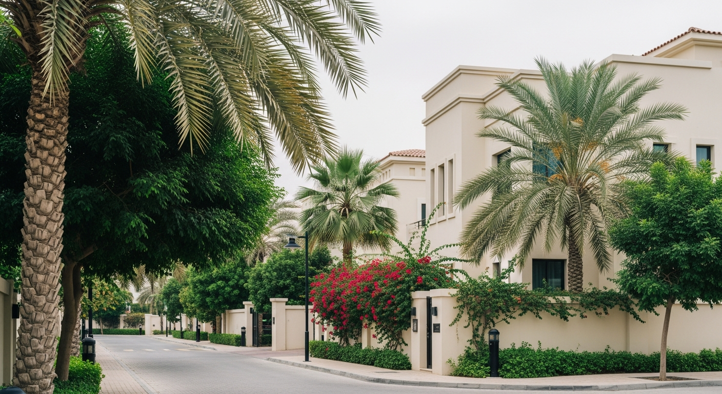 Umm Al Sheif, a residential community in Dubai near Raffles World Academy
