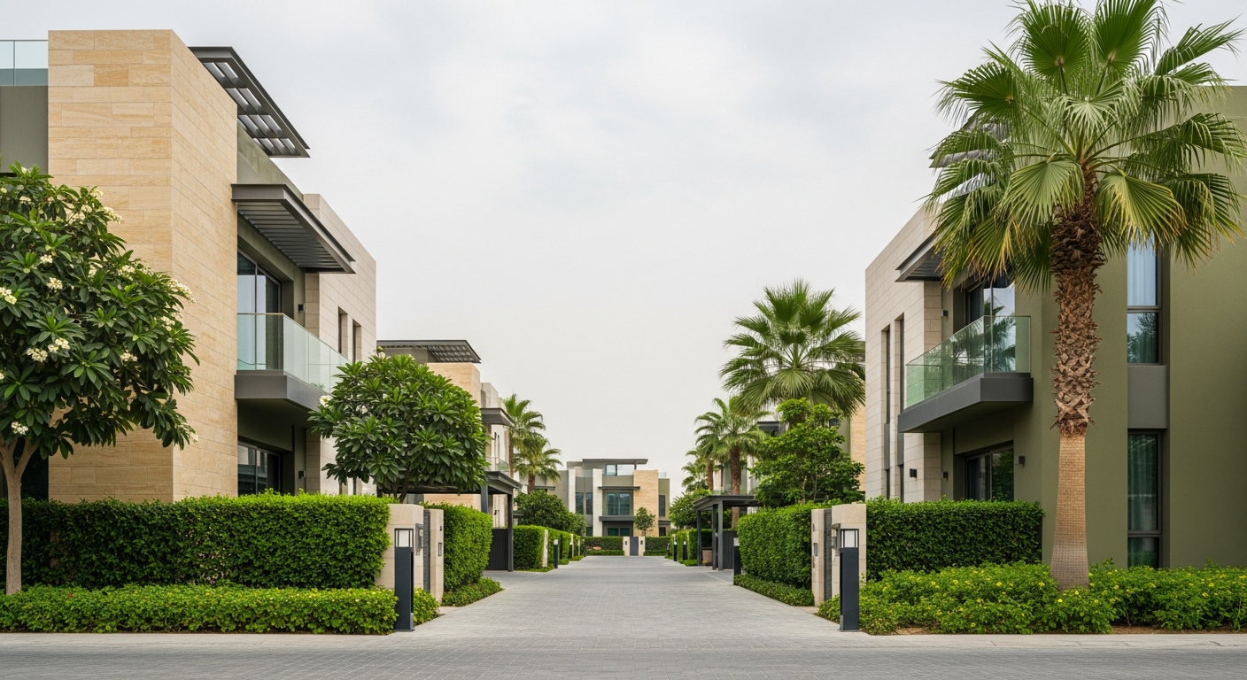 Al Hebiah Fourth, a residential community in Dubai near Durham School Dubai Sports City