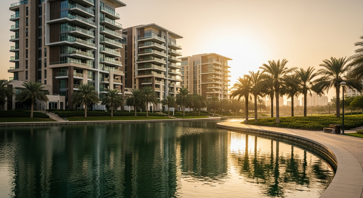 The Views, a residential community in Dubai near Dubai College