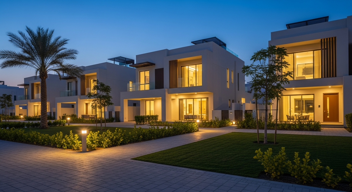 Arabian Ranches 3, a residential community in Dubai near Town Square Park