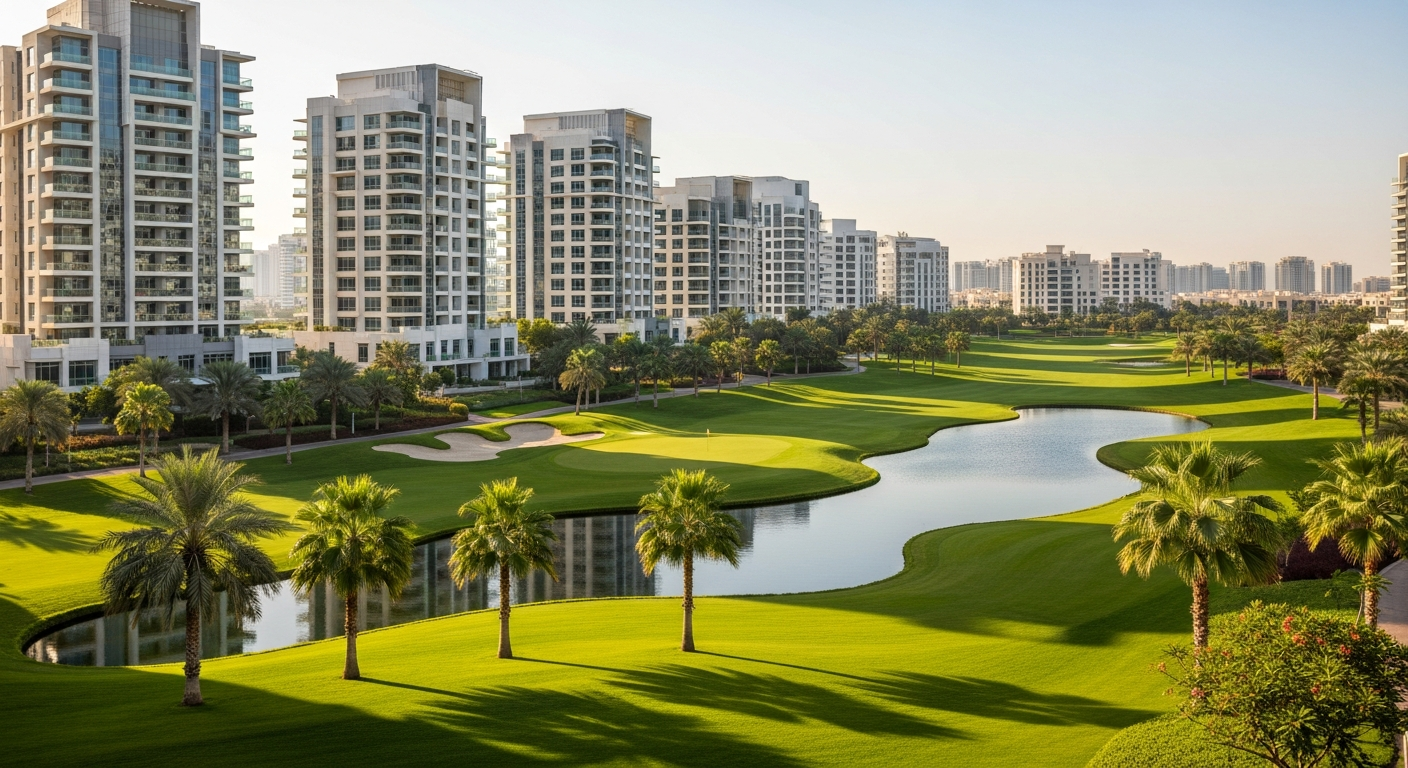 The Views, a residential community in Dubai near GEMS Wellington International School Al Sufouh
