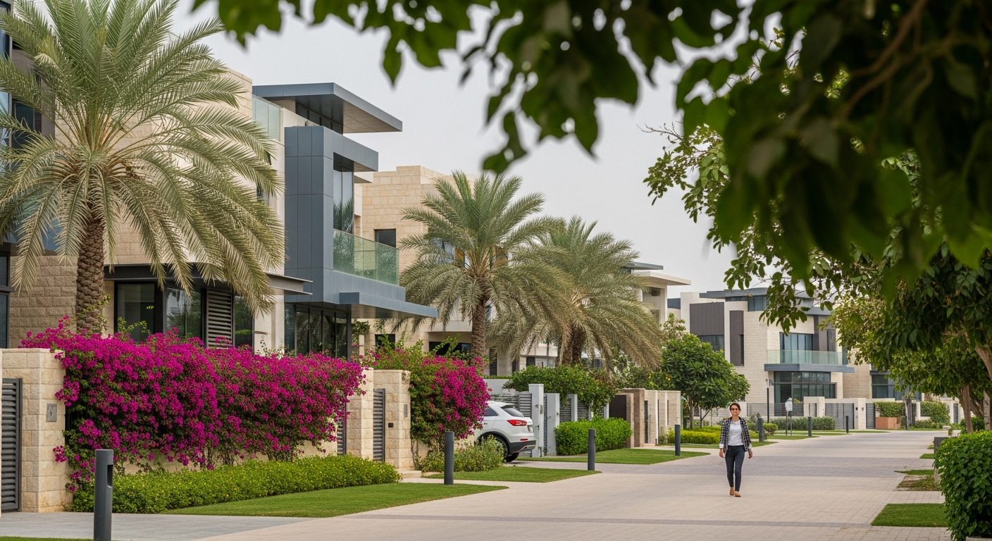 Al Mamzar, a residential community in Dubai near Al Nahda Pond Park