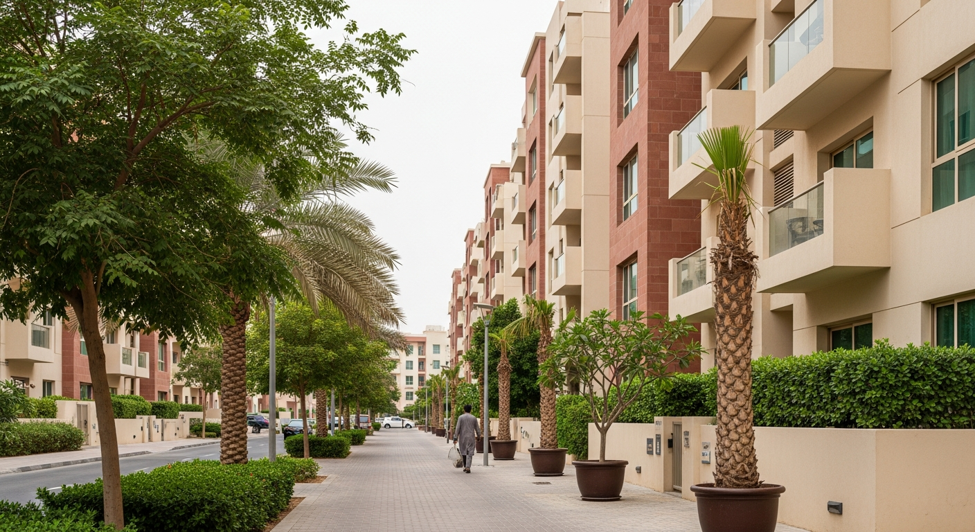 Al Qusais, a residential community in Dubai near Al Nahda Pond Park
